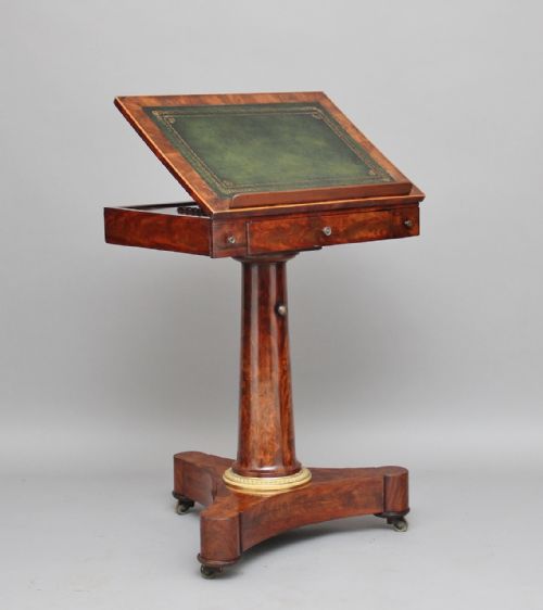 19th Century Mahogany Reading / Maitre'd Stand
