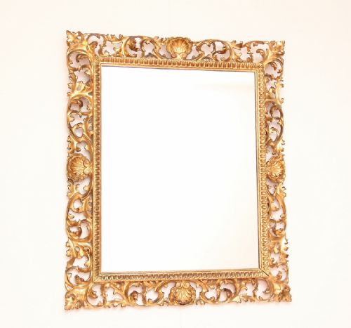 19th Century Carved and Gilded Wall Mirror