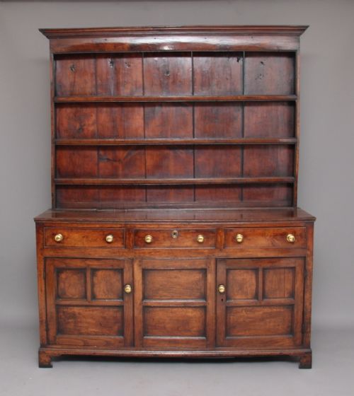 18th Century Oak Dresser and Rack
