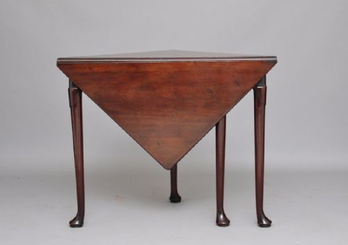 18th Century Mahogany Envelope Table