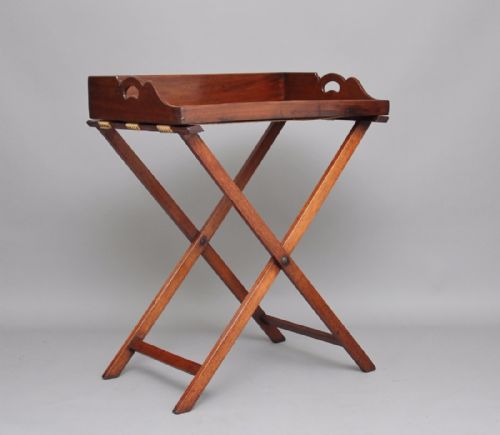 19th Century Mahogany Butlers Tray