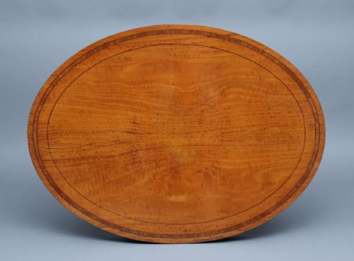 19TH CENTURY SATINWOOD CENTER TABLE - ADDITIONAL PHOTO 3