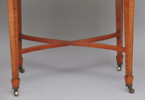 19TH CENTURY SATINWOOD CENTER TABLE - ADDITIONAL PHOTO 7