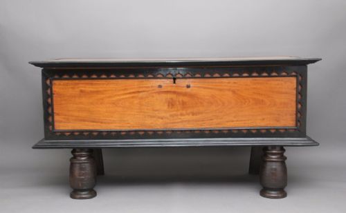 18th Century Ceylonese Satinwood Coffer