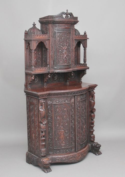 fig 1. 19th Century Indian rosewood suite