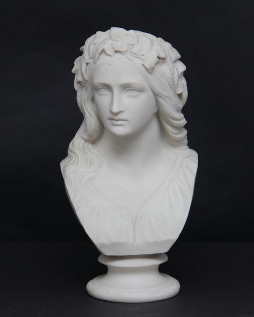 19th Century Bust of Ophelia