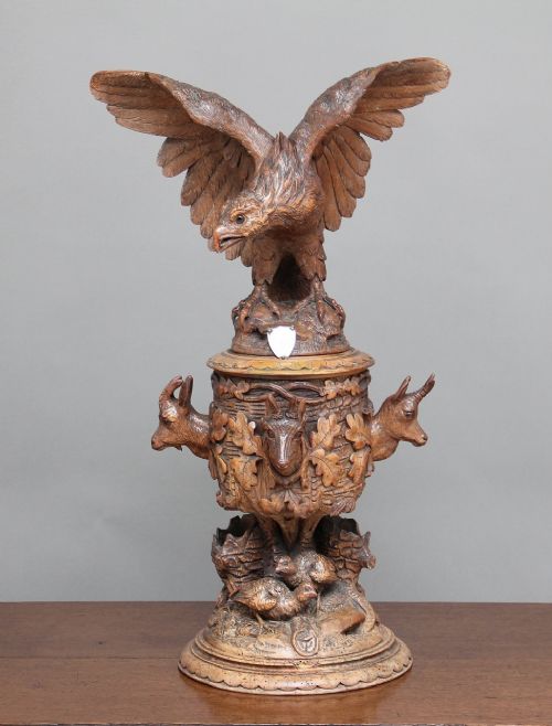 19th Century Black Forest Cup and Cover
