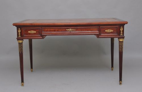 19th Century Directoire Style Mahogany Writing Table