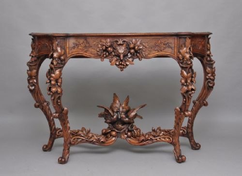 19th Century Black Forest Consul Table