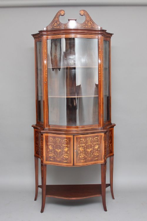 19th Century Mahogany Cabinet by Edwards & Roberts