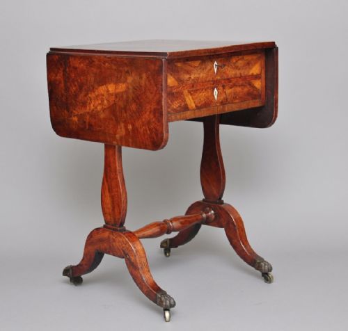 19th Century Pollard Oak Occasional / Work Table
