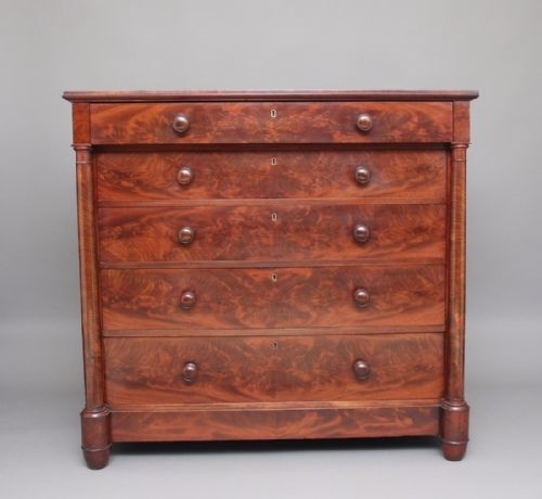 19th Century Scottish Mahogany Chest of Drawers