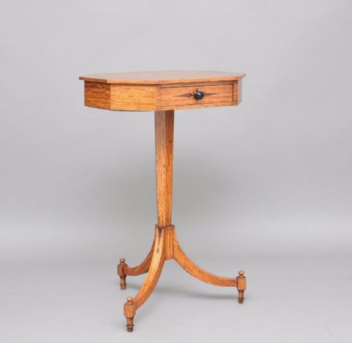19th Century Satinwood Occasional Table