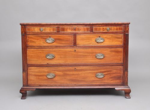 Early 19th Century Inlaid Mahogany Chest