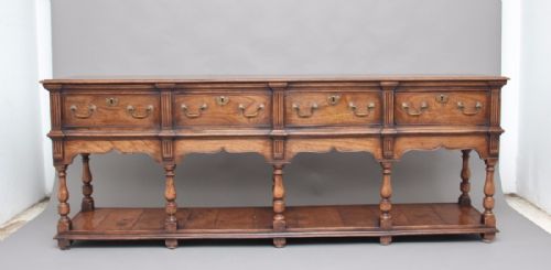 Early 20th Century Elm Dresser Base
