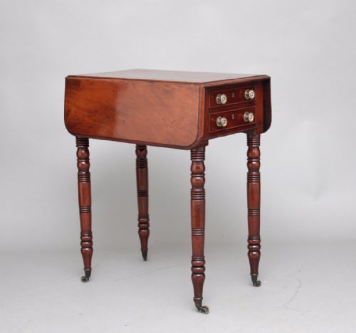 19th Century Mahogany Drop Leaf Table