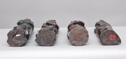A SET OF FOUR 19TH CENTURY ROOT CARVINGS - ADDITIONAL PHOTO 7