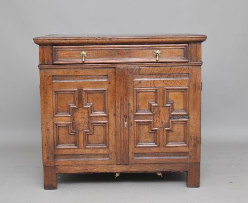 17th Century Oak Cupboard