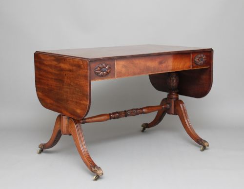 19th Century Mahogany Sofa Table