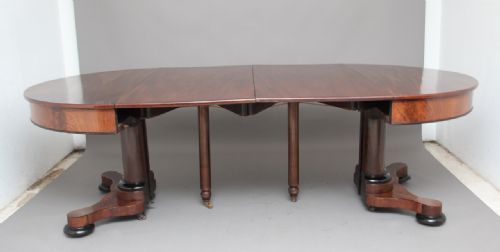 19th Century Mahogany Extending Table