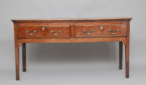 18th Century Oak Dresser Base