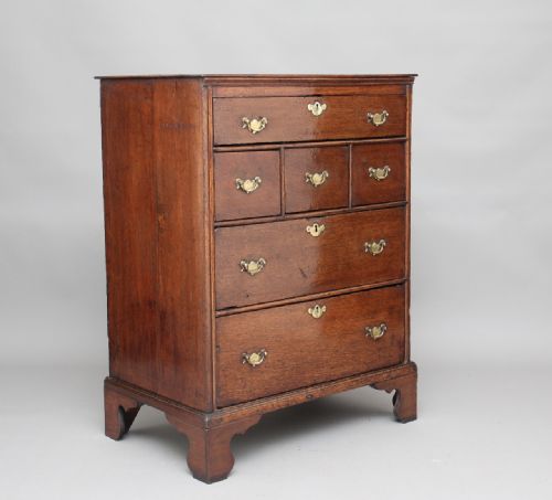 18th Century Norfolk Oak Chest of Drawers