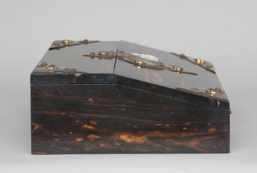 19TH CENTURY COROMANDEL WRITING SLOPE - ADDITIONAL PHOTO 1