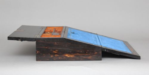 19TH CENTURY COROMANDEL WRITING SLOPE - ADDITIONAL PHOTO 4