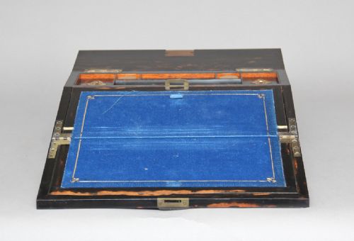 19TH CENTURY COROMANDEL WRITING SLOPE - ADDITIONAL PHOTO 6