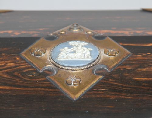 19TH CENTURY COROMANDEL WRITING SLOPE - ADDITIONAL PHOTO 8