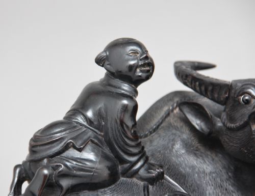 A PAIR OF 20TH CENTURY CHINESE WOOD CARVINGS - ADDITIONAL PHOTO 10