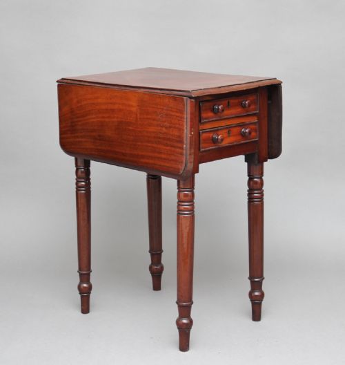 19th Century Mahogany Drop Leaf Table