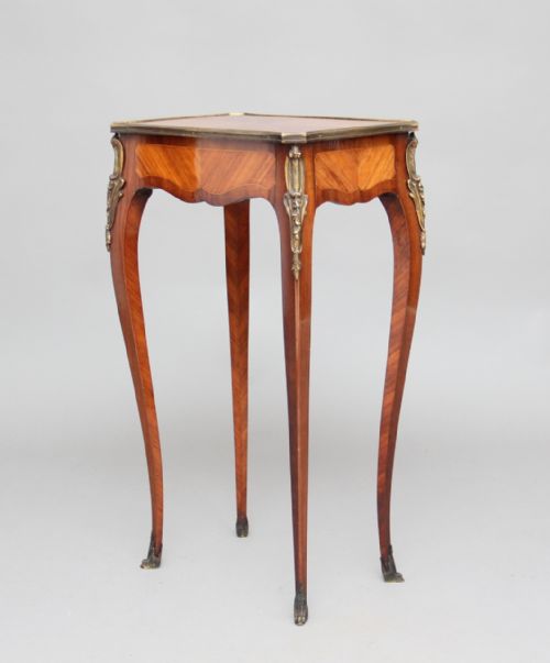 19th Century French Kingwood Side Table
