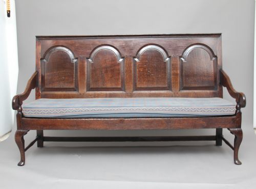 18th Century Oak Settle