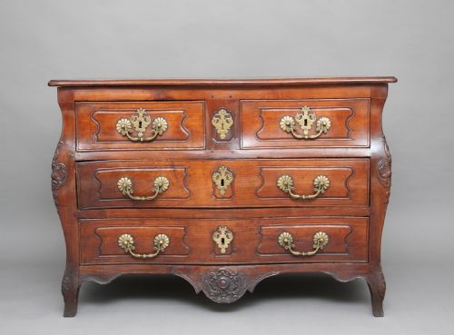 18th Century French Cherry Wood Commode