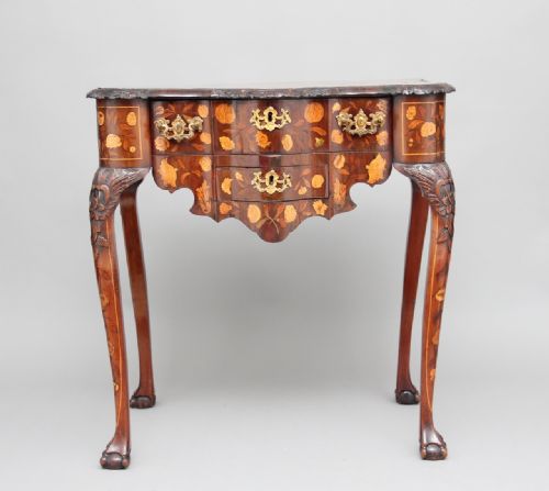 18th Century Dutch Marquetry Lowboy