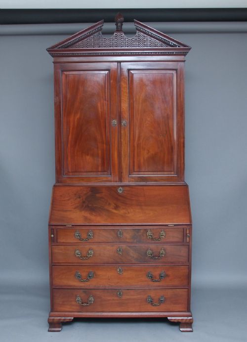 18th Century Mahogany Bureau Bookcase