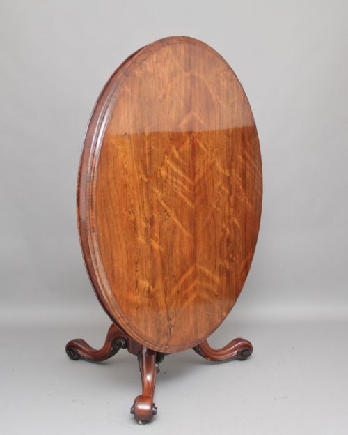 19th Century Rosewood Breakfast / Centre Table