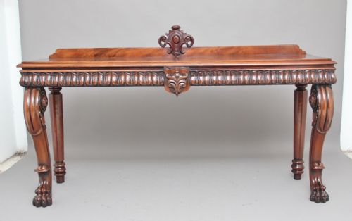 19th Century Mahogany Hall Table