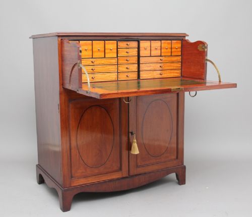 Early 19th Century Mahogany Secretaire Chest