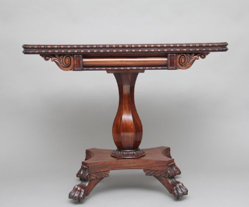 Early 19th Century Mahogany Tea Table