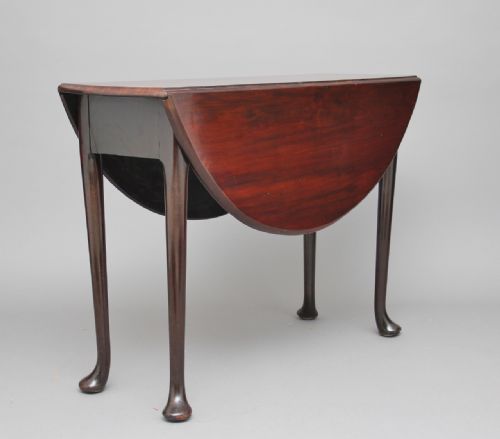 18th Century Mahogany Drop Leaf Table