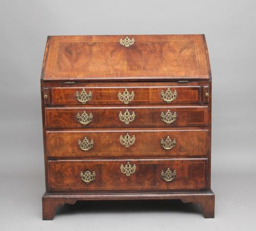 Early 18th Century Walnut Bureau