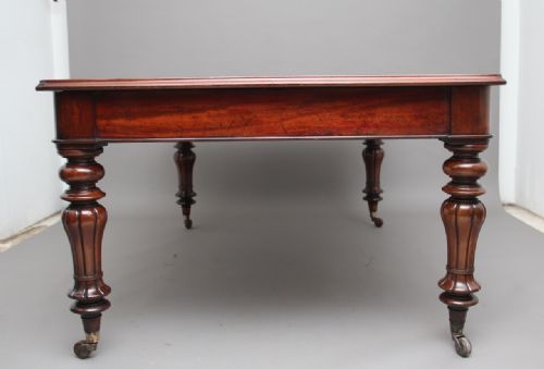 fig 3. 19th Century mahogany partners writing desk