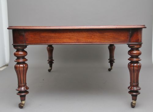 fig 4. 19th Century mahogany partners writing desk