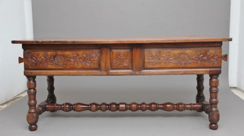 18th Century French Fruitwood Serving Table