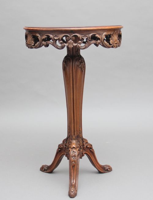 19th Century French Walnut Occasional Table