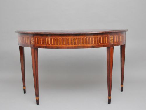 18th Century Italian Walnut Console Table