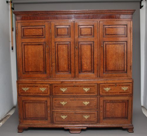 18th Century Oak Housekeepers Cupboard