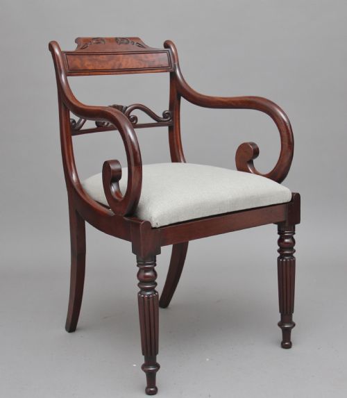 Early 19th Century Mahogany Armchair